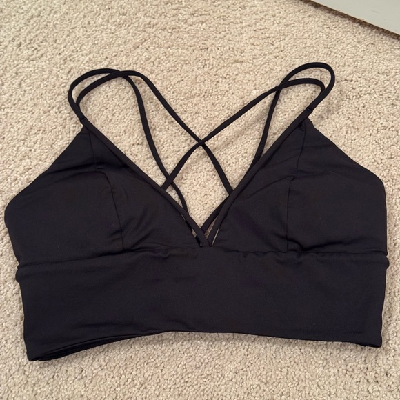 lululemon athletica Other - Lululemon Black Sports Bra - WORN ONCE